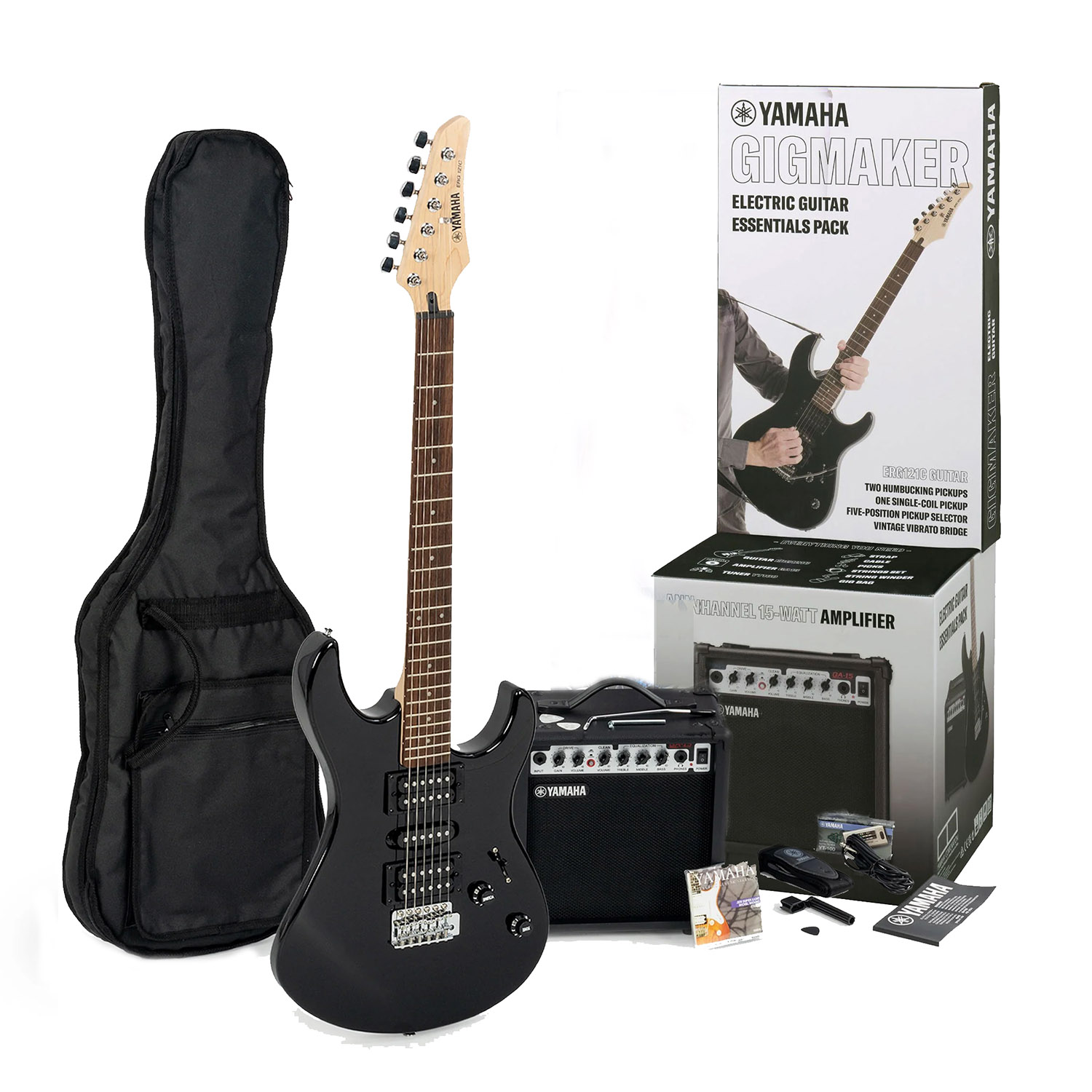 Гітарний набір YAMAHA GIGMAKER ERG121 GPII BLACK :: MAYAK-MUSIC